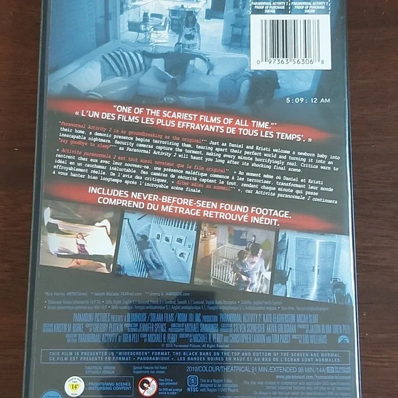 Paranormal Activity 2 DVD - Picture 2 of 5